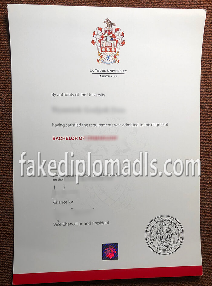 La Trobe University diploma