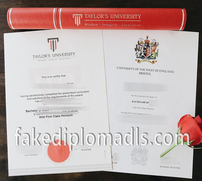 Taylor's University degree