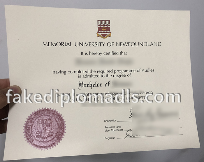  Memorial University of Newfoundland degree