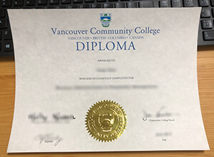 How to achieve a fake Vancouver Community College d
