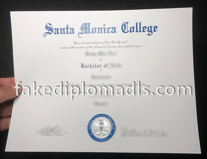 Santa Monica College degree