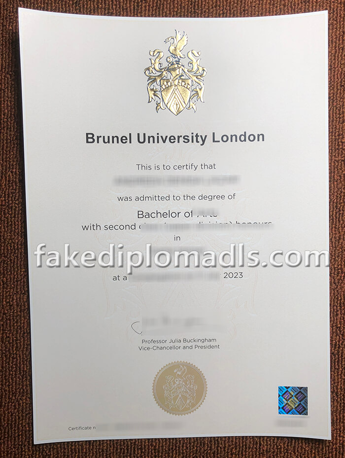  Brunel University London degree