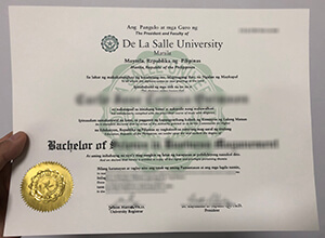 How much does a fake De La Salle University degree 