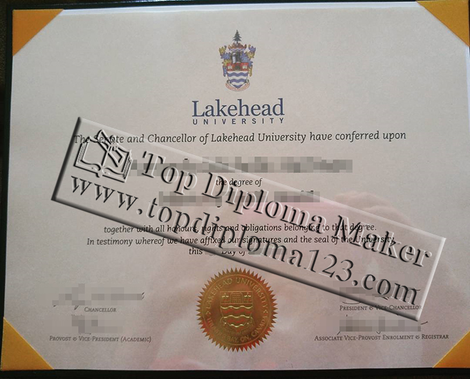 lakehead university diploma certificate, lakehead university degree