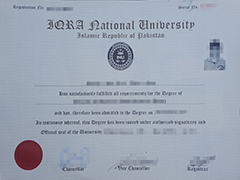 Can i purchase fake Iqra National University degree